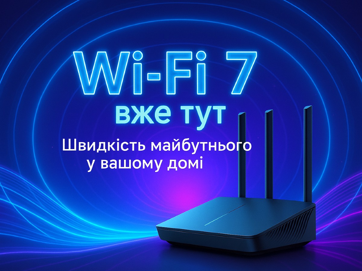 Wi-Fi 7 вже тут: швидкість майбутнього у вашому домі