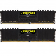Модуль пам'яті для комп'ютера DDR4 32GB (2x16GB) 3200 MHz Vengeance LPX Black Corsair (CMK32GX4M2E3200C16)
