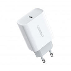 Зарядний пристрій Ugreen USB-C PD20W CD137 white (60450)