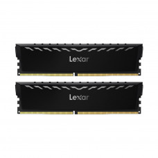 Модуль пам'яті для комп'ютера DDR4 16GB (2x8GB) 3600 MHz THOR Black Lexar (LD4U08G36C18LG-RGD)