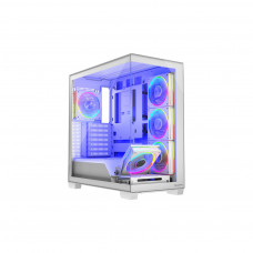 Корпус для ПК Modecom VOLCANO STELLAR ARGB MIDI 5x120mm fans WHITE (AT-STELLAR-5F-ARGB-20) Корпус для ПК Modecom VOLCANO STELLAR ARGB MIDI 5x120mm fans WHITE (AT-STELLAR-5F-ARGB-20)