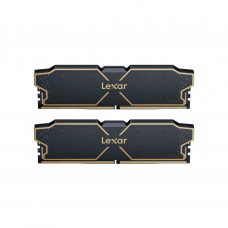 Модуль пам'яті для комп'ютера DDR5 16GB (2x8GB) 6000 MHz THOR OC Black Lexar (LD5U08G60C38LG-RGD)