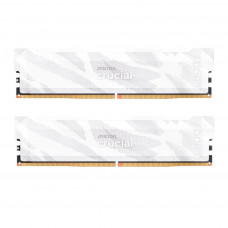 Модуль пам'яті для комп'ютера DDR5 32GB (2x16GB) 6400 MHz Pro Overclocking White Micron (CP2K16G64C32U5W)