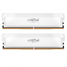 Модуль пам'яті для комп'ютера DDR5 64GB (2x32GB) 6400 MHz Pro Overclocking White Micron (CP2K32G64C40U5W)