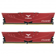 Модуль пам'яті для комп'ютера DDR4 32GB (2x16GB) 3200 MHz Vulcan Z RED Team (TLZRD432G3200C16FDC01)