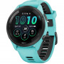 Смарт-годинник Garmin Forerunner 265 Black Bezel with Aqua Case and Aqua/Black Silicone Band (010-02810-52)