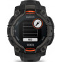 Смарт-годинник Garmin Instinct 3 45mm Solar Black with Black Silicone Band (010-02934-40)