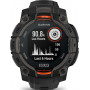 Смарт-годинник Garmin Instinct 3 45mm Solar Black with Black Silicone Band (010-02934-40)