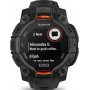 Смарт-годинник Garmin Instinct 3 45mm Solar Black with Black Silicone Band (010-02934-40)