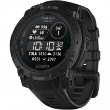 Смарт-годинник Garmin Instinct 3 45mm Tactical Solar Black with Black Silicone Band (010-02934-90)