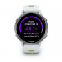 Смарт-годинник Garmin Forerunner 970 Whitestone Titanium with Whitestone/Translucent Amp Yellow Silicone with Silver Buckle (010-02969-61)