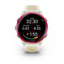 Смарт-годинник Garmin Forerunner 570 42mm Raspberry with Mango/Translucent Bone with Silver Buckle (010-02970-42)