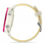 Смарт-годинник Garmin Forerunner 570 42mm Raspberry with Mango/Translucent Bone with Silver Buckle (010-02970-42)
