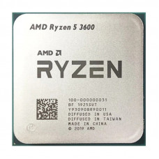 Процесор AMD Ryzen 5 3600 (3.6GHz 32MB 65W AM4) Tray (100-000000031)