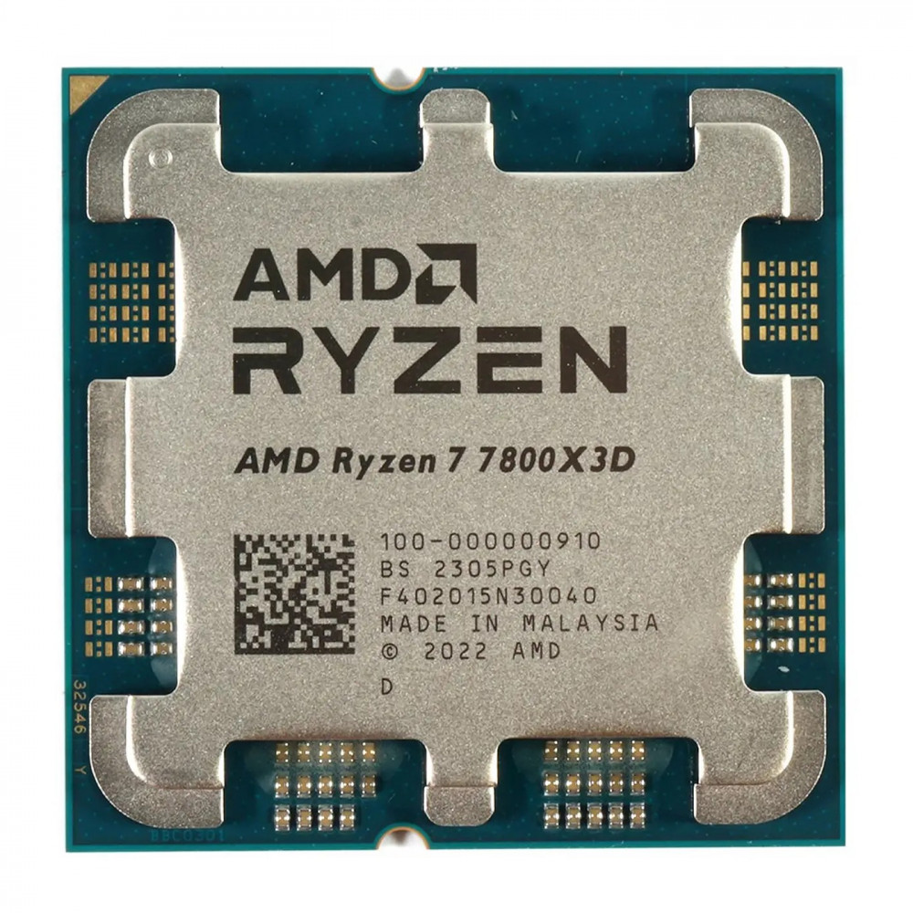 Процесор AMD Ryzen 7 7800X3D 4.2GHz (96MB, Zen 4, 120W, AM5) Tray (100-000000910)