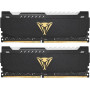 Модуль пам`яті DDR4 2x32GB/3600 Patriot Viper Steel RGB Black (PVSR464G360C0K)