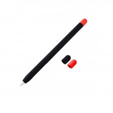 Чохол Goojodoq Matt 2 Golor TPU для стилуса Apple Pencil 2 Black/Red (1005002071193896BR)