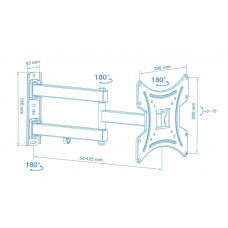 Кронштейн Walfix R-353W