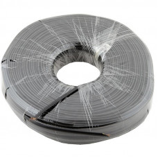 Телефонний кабель Atcom 100 м. CCS, 26AWG, 4 жили, чорний