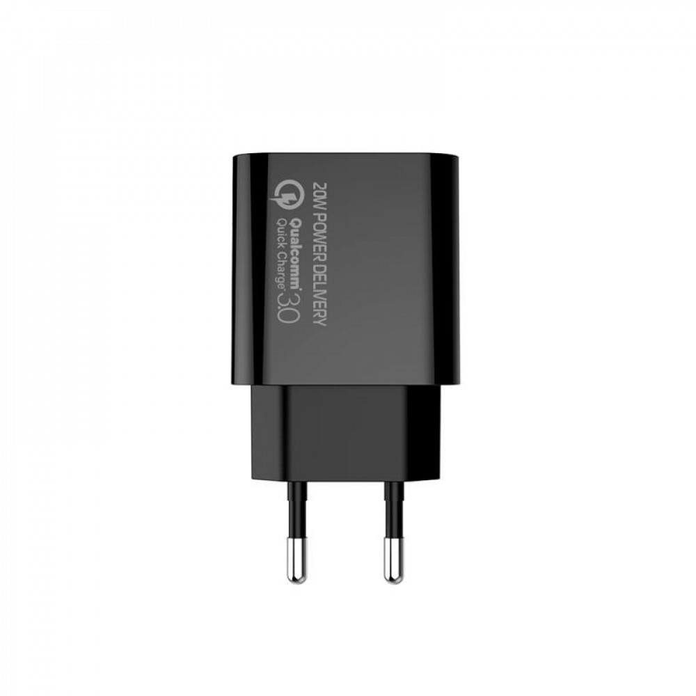 Мережевий зарядний пристрій ColorWay (1USB Type-C PDx3A) Black (CW-CHS026PD-BK)