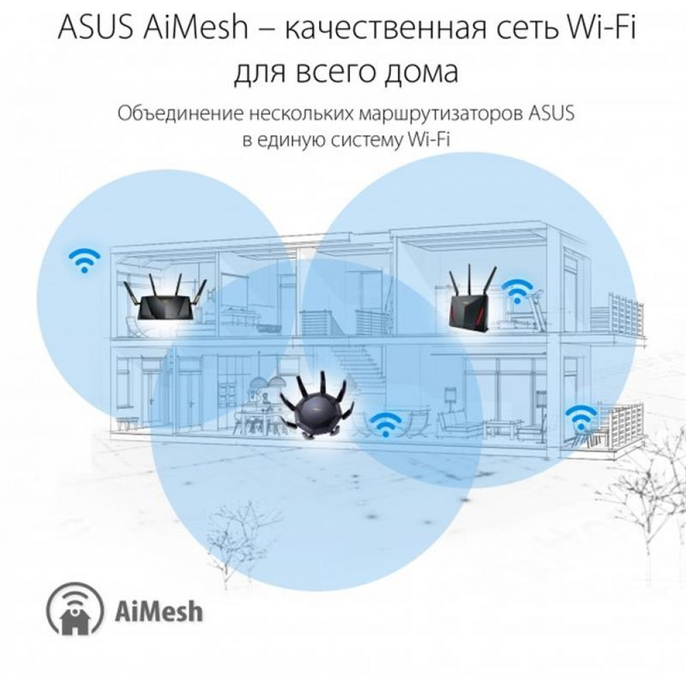 Бездротовий маршрутизатор Asus RT-AX89X (90IG04J1-BM3010)