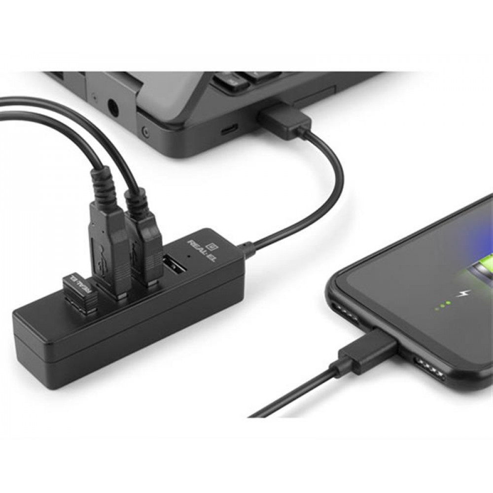USB-хаб REAL-EL HQ-154 4 ports