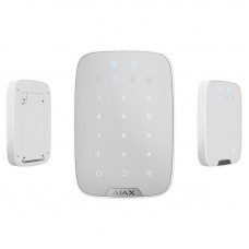 Бездротова сенсорна клавіатура Ajax KeyPad Plus white (26078.83.WH) Бездротова сенсорна клавіатура Ajax KeyPad Plus white (26078.83.WH)