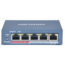 Комутатор Hikvision DS-3E0105P-E(B)