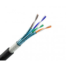 Кабель для зовнішньої прокладки OK-Net КПпПО-ВПЕ (600) S/FTP, CAT 7, 4х2х0,56, бухта 305м (7935052) Кабель для зовнішньої прокладки OK-Net КПпПО-ВПЕ (600) S/FTP, CAT 7, 4х2х0,56, бухта 305м (7935052)