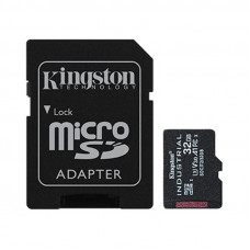 Карта пам`ятi MicroSDHC 32GB UHS-I/U3 Class 10 Kingston Industrial + SD-adapter (SDCIT2/32GB) Карта пам`ятi MicroSDHC 32GB UHS-I/U3 Class 10 Kingston Industrial + SD-adapter (SDCIT2/32GB)