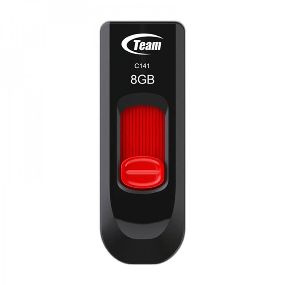 Флеш-накопичувач USB  8GB Team C141 Red (TC1418GR01)
