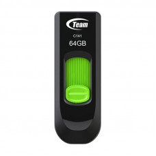 Флеш-накопичувач USB 64GB Team C141 Green (TC14164GG01) Флеш-накопичувач USB 64GB Team C141 Green (TC14164GG01)