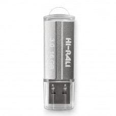 Флеш-накопичувач USB3.0 16GB Hi-Rali Corsair Series Silver (HI-16GB3CORSL)