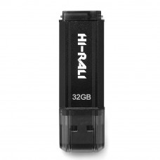 Флеш-накопичувач USB 32GB Hi-Rali Stark Series Black (HI-32GBSTBK) Флеш-накопичувач USB 32GB Hi-Rali Stark Series Black (HI-32GBSTBK)