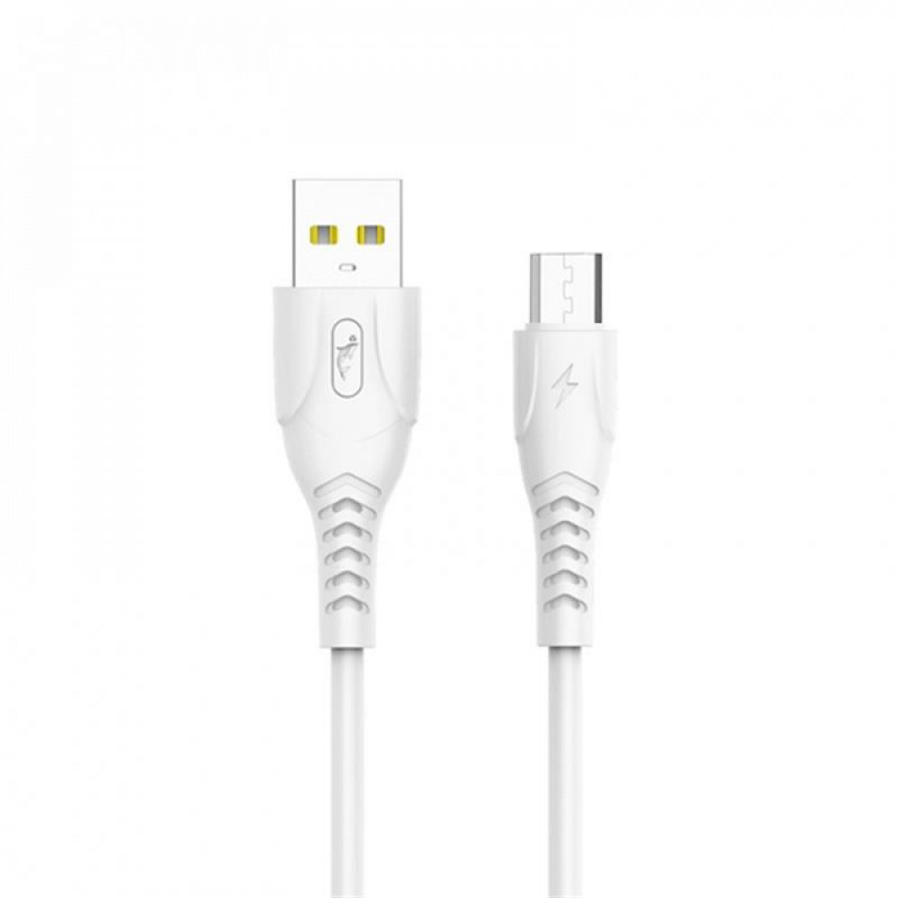 Кабель SkyDolphin S08V USB - micro USB (M/M), 1 м, White (USB-000564)