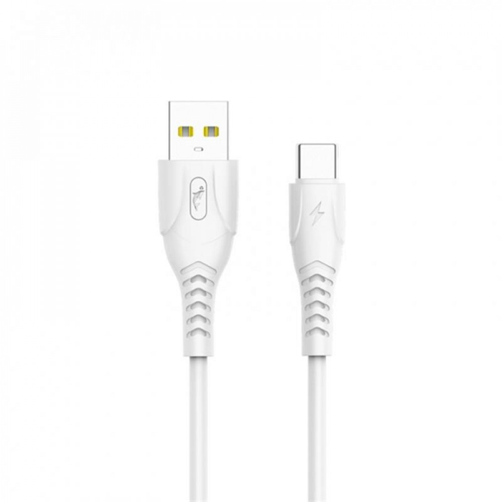 Кабель SkyDolphin S08T USB - USB Type-C (M/M), 1 м, White (SDUSB-000562)