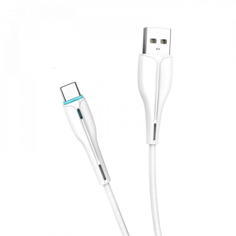 Кабель SkyDolphin S48T USB - USB Type-C (M/M), 1 м, White (SDUSB-000425)