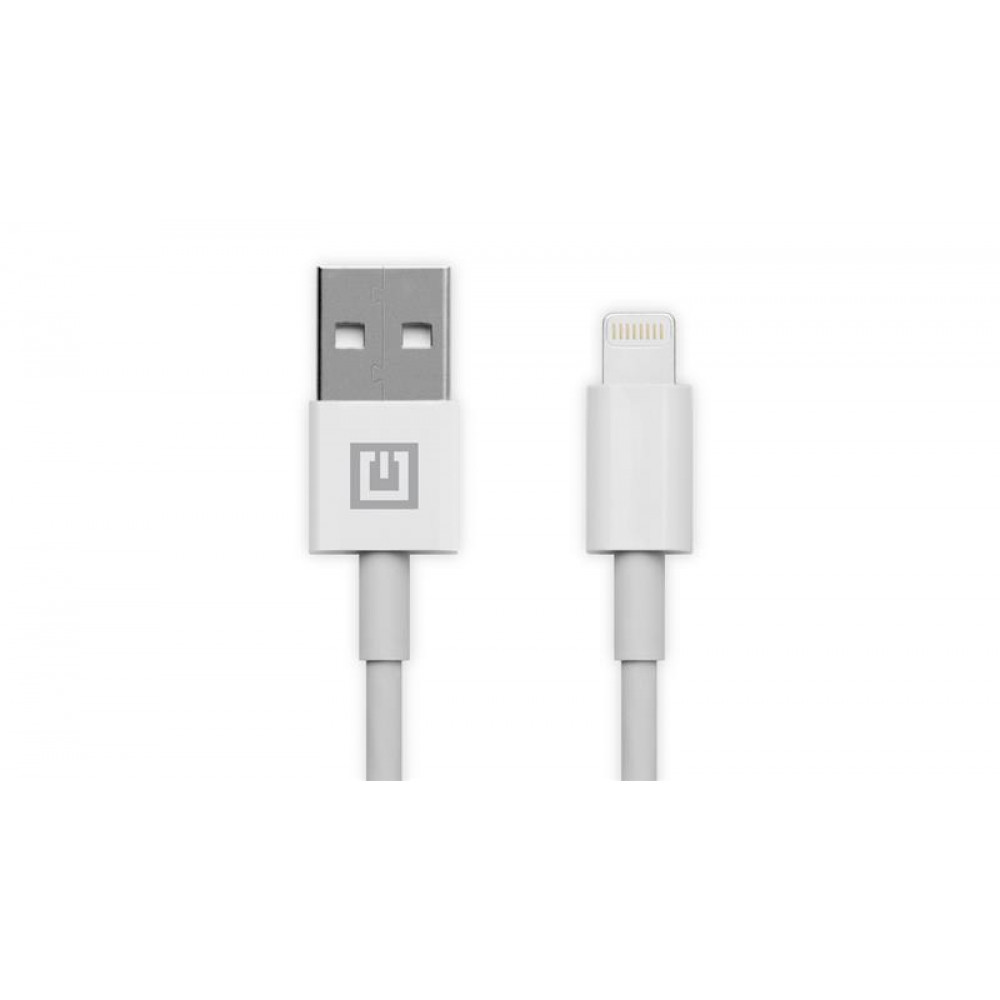 Кабель REAL-EL USB - Lightning (M/M), 1 м, White (EL123500055)