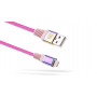 Кабель REAL-EL USB - Lightning (M/M), 1 м, Rainbow (EL123500051)