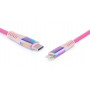 Кабель REAL-EL USB Type-C - Lightning (M/M), 1 м, Rainbow (EL123500054)