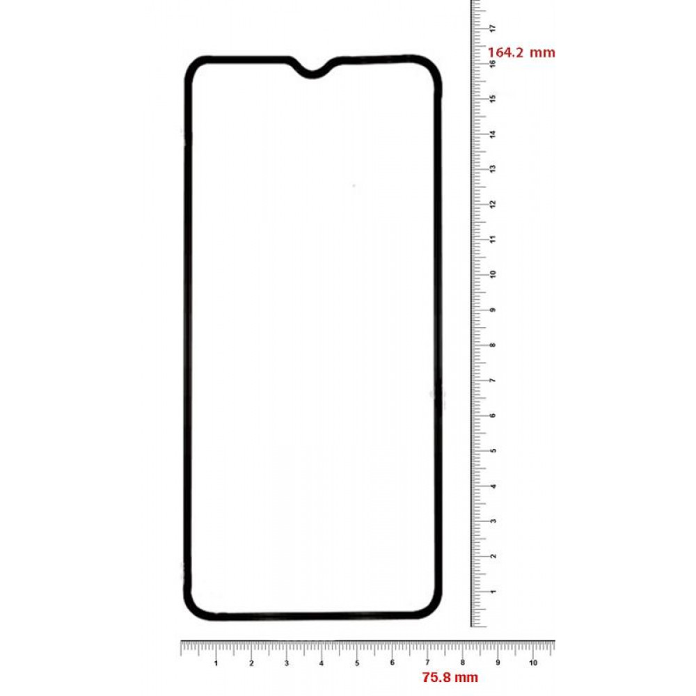 Захисне скло BeCover для Samsung Galaxy A03 SM-A035/A03 Core SM-A032 Black (707102)