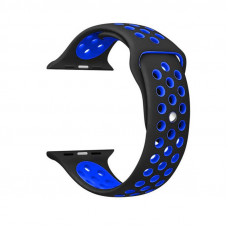 Ремінець BeCover Nike Style для Samsung Galaxy (20mm)/Watch 5/ Watch 4 40/44mm/Watch 4 Classic 42mm/Watch Active/Active 2 40/44mm/Watch 3 41mm/Gear S2/Classic/Gear Sport Black-Blue (705692) Ремінець BeCover Nike Style для Samsung Galaxy (20mm)/Watch 5/ Watch 4 40/44mm/Watch 4 Classic 42mm/Watch Active/Active 2 40/44mm/Watch 3 41mm/Gear S2/Classic/Gear Sport Black-Blue (705692)