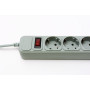 Фільтр живлення ProLogix (PRS-050P5-45G) 2.2 кВт, 5 розеток, 4.5 м, сірий