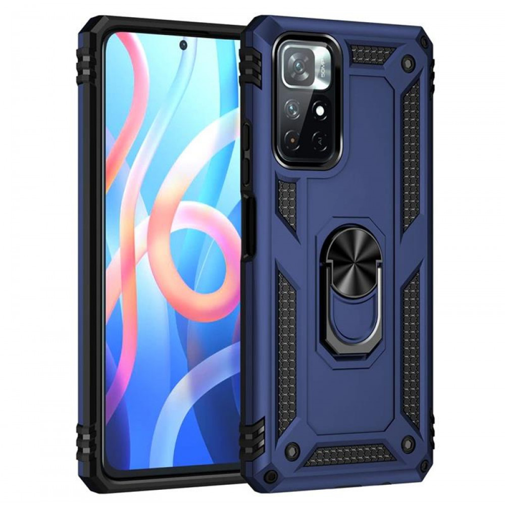 Чохол-накладка BeCover Military для Xiaomi Poco M4 Pro 5G Blue (707121)