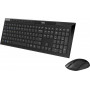 Комплект (клавіатура, миша) бездротовий Rapoo 8210M Wireless Black