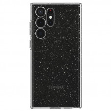 Чохол-накладка Spigen Liquid Crystal Glitter для Samsung Galaxy S22 Ultra SM-S908 Crystal Quartz (ACS03913)