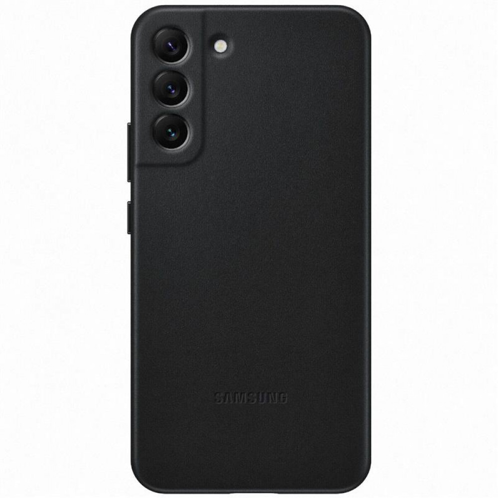 Чохол-накладка Samsung Leather Cover для Samsung Galaxy S22+ SM-S906 Black (EF-VS906LBEGRU)