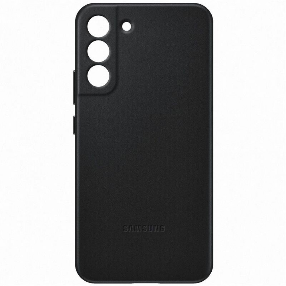 Чохол-накладка Samsung Leather Cover для Samsung Galaxy S22+ SM-S906 Black (EF-VS906LBEGRU)