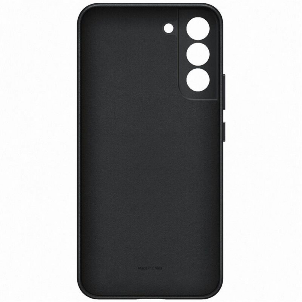 Чохол-накладка Samsung Leather Cover для Samsung Galaxy S22+ SM-S906 Black (EF-VS906LBEGRU)