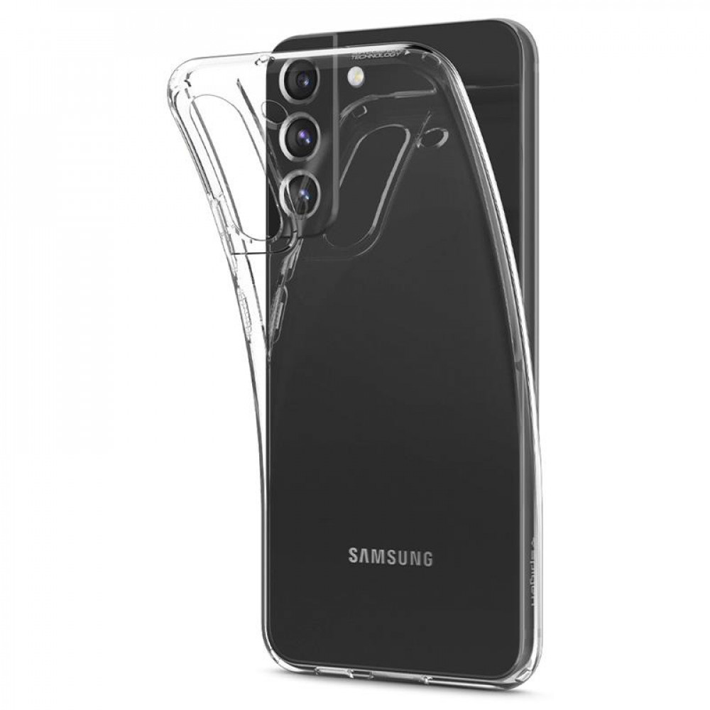 Чохол-накладка Spigen Liquid Crystal для Samsung Galaxy S22 SM-S901 Crystal Clear (ACS03984)